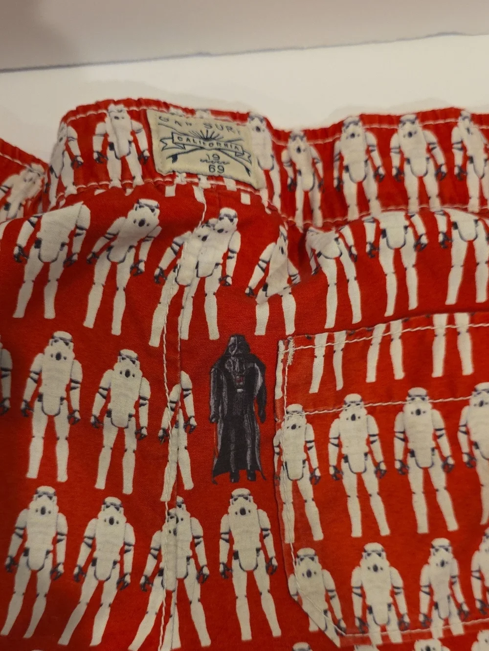 Gap Star Wars Bathing suit Size Xs 4 5 Regular Storm Trooper